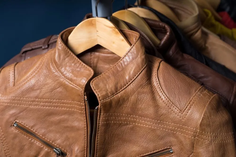 Premium leather jacket by BFI Leathers with stylish design and smooth finish.