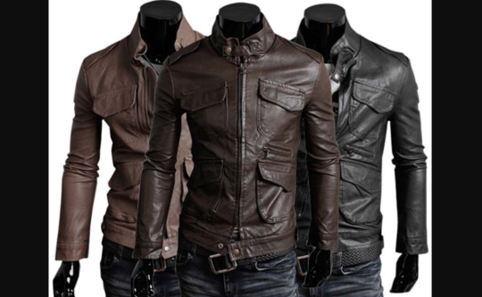 Slim fit leather jacket showcasing modern style and premium craftsmanship by BFI Leather